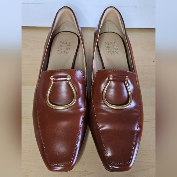 Naturalizer Woman floater Squared toes shoes size 8W - Picture 1 of 6